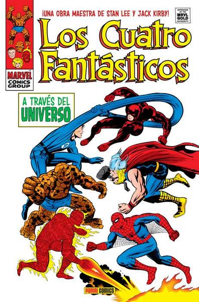 Marvel Gold: LOS 4 FANTASTICOS: A TRAVES DEL UNIVERSO