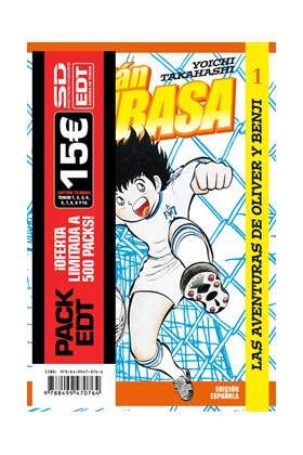 PACK EDT: CAPITAN TSUBASA (VOLS. 1 - 5)