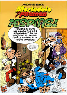 MAGOS DEL HUMOR: MORTADELO #153. ESPIAS