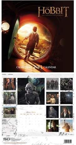 CALENDARIO 2013 EL HOBBIT (12 MESES)