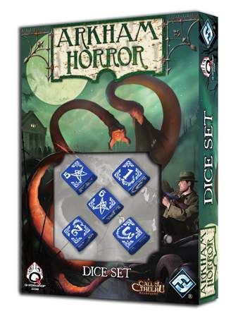 ARKHAM HORROR SET DADOS BENDITOS