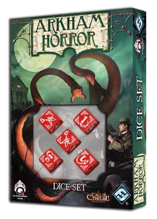 ARKHAM HORROR SET DADOS MALDITOS