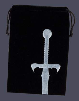 BOLSA DADOS FANTASY FLIGHT ESPADA