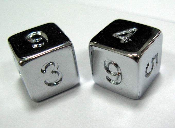 DADO D6 METALICO