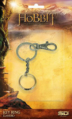 HOBBIT ANILLO UNICO LLAVERO MOSQUETON THE HOBBIT