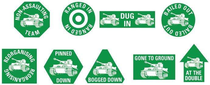 GREEN GENERIC TOKEN SET