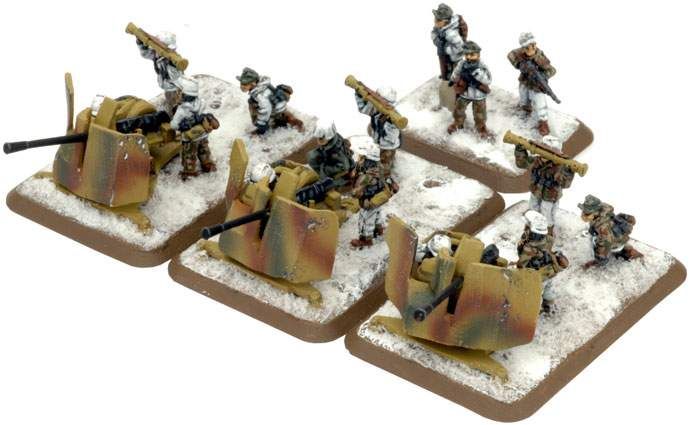 Portada de FOW 3.7CM FLAK43 PLATOON (WINTER)
