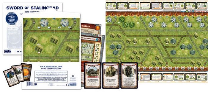 MEMOIR 44 EXPANSION: BATTLE MAP SWORD OF STALINGRAD