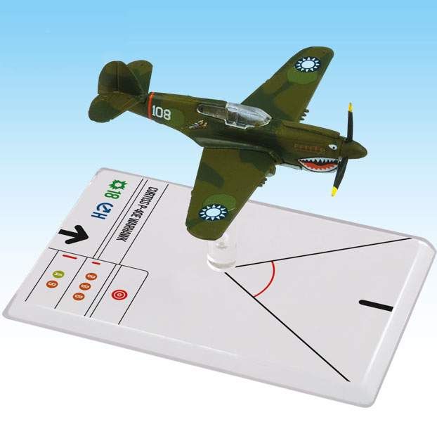 WINGS OF GLORY WW2 SERIE 1 - CURTISS P-40E WARHAWK (HILL)