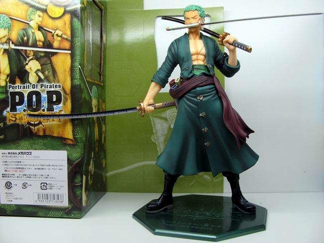 ONE PIECE ESTATUA PVC 25CM ZORO P.O.P.