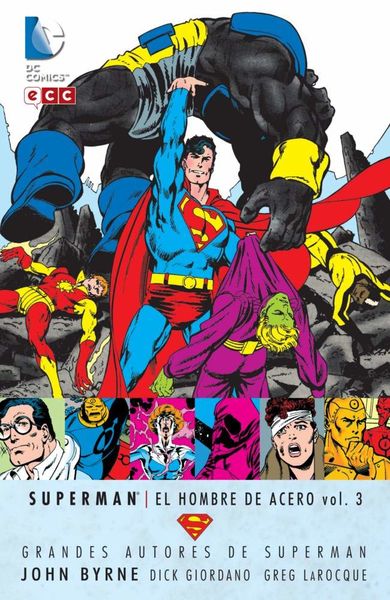 GRANDES AUTORES DE SUPERMAN: JOHN BYRNE - SUPERMAN: EL HOMBRE DE ACERO #03