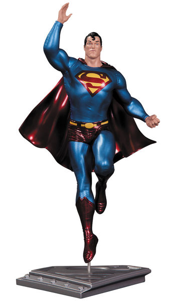 Superman The Man Of Steel Estatua Frank Quitely 17 cm
