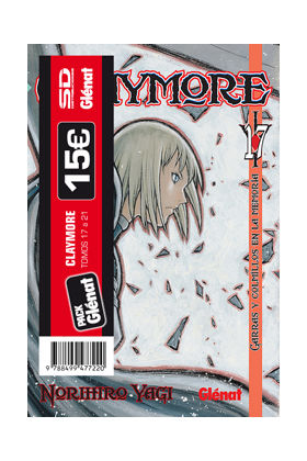 PACK GLENAT: CLAYMORE (VOLS.17 A 21)