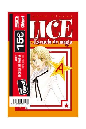 PACK GLENAT: ALICE ESCUELA DE MAGIA (VOLS.5 A 8)
