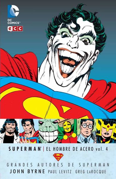 GRANDES AUTORES DE SUPERMAN: JOHN BYRNE - SUPERMAN: EL HOMBRE DE ACERO #04
