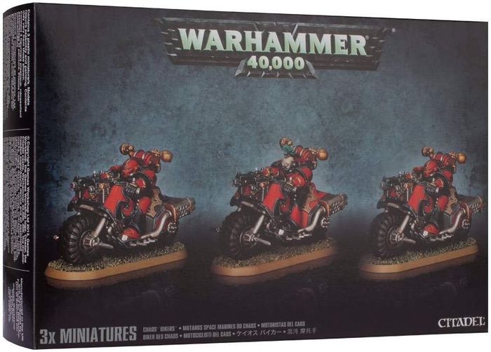 ESCUADRA DE MOTOS DE MARINES ESPACIALES DEL CAOS