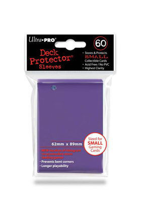 DECK PROTECTOR ULTRA-PRO YU-GI-OH PURPURA (NUEVO HOLOGRAMA)