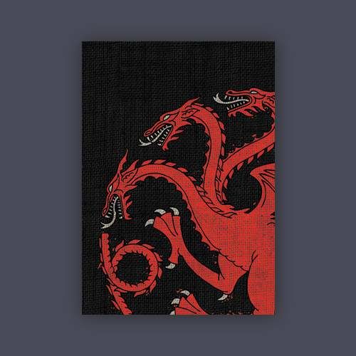 FUNDAS ILUSTRADAS TARGARYEN