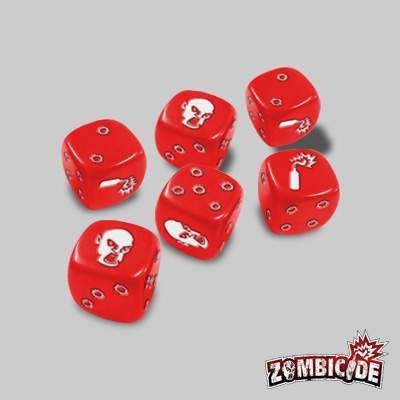 ZOMBICIDE: DADOS ROJO