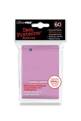 Portada de DECK PROTECTOR ULTRA-PRO YU-GI-OH ROSA (NUEVO HOLOGRAMA)