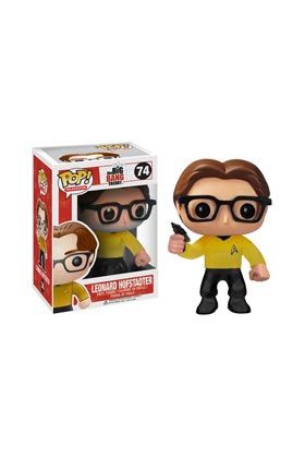 LEONARD UNIFORME STAR TREK FIG. 10 CM VINYL POP BIG BANG THEORY