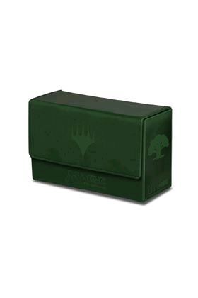 DECK BOX MAGIC DUAL FLIP TOP - MANA VERDE - CIERRE MAGNETICO