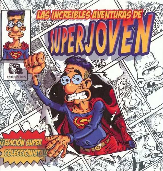 Portada de LAS INCREIBLES AVENTURAS DE SUPERJOVEN