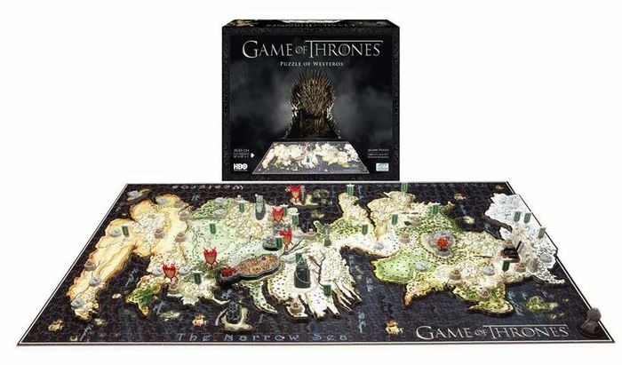 JUEGO DE TRONOS PUZZLE 3D WESTEROS (1400 PIEZAS)