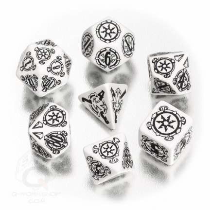 DADOS Q-WORKSHOP SET DE 7: PATHFINDER DICE / SHATTERED STAR