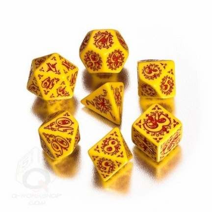 DADOS Q-WORKSHOP SET DE 7: PATHFINDER DICE / LEGACY OF FIRE