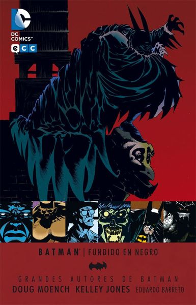 GRANDES AUTORES DE BATMAN: DOUG MOENCHY, KELLEY JONES - FUNDIDO EN NEGRO