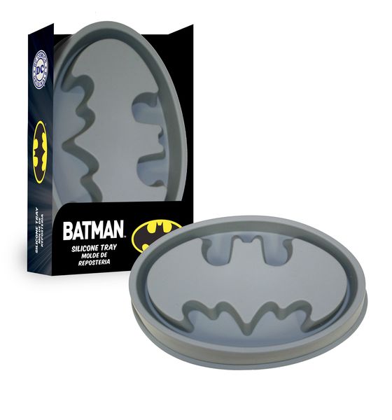 BATMAN MOLDE PARA HORNO SILICONA LOGO DC COMICS