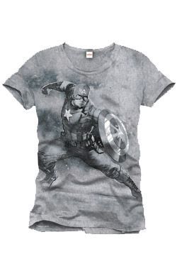 CAPITAN AMERICA CAMISETA FIGHT POSITION T-XL
