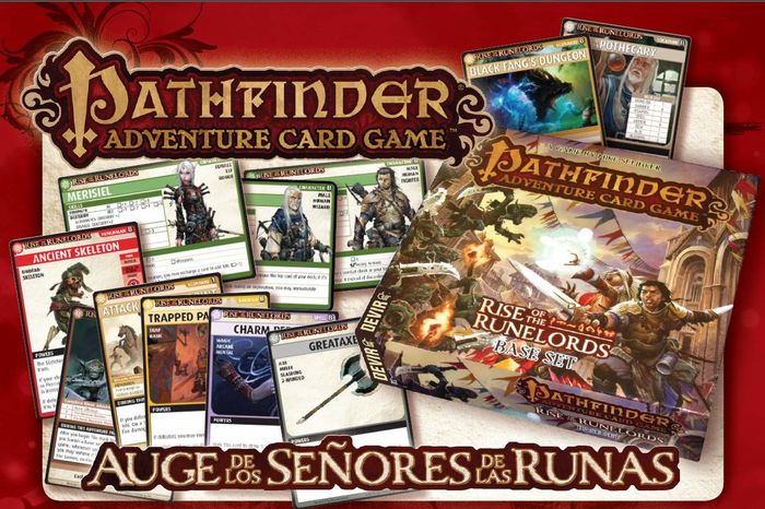 Portada de PATHFINDER ADVENTURE CARD GAME: AUGE DE LOS SE�ORES DE LAS RUNAS