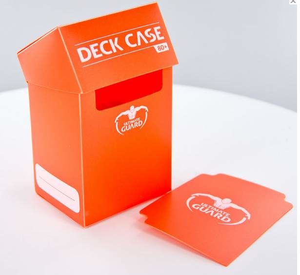 DECK BOX ULTIMATE GUARD 80+ NARANJA