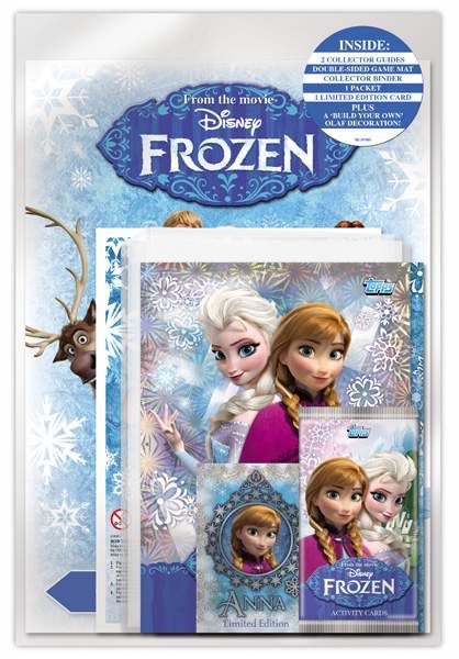 FROZEN TOPPS ACTIVITY CARDS STARTER