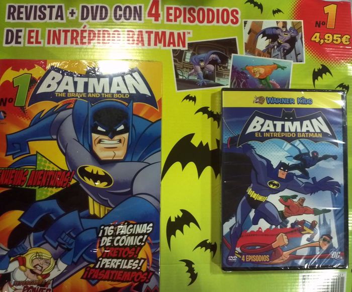 BATMAN COLECCIONABLE COMIC + DVD #01