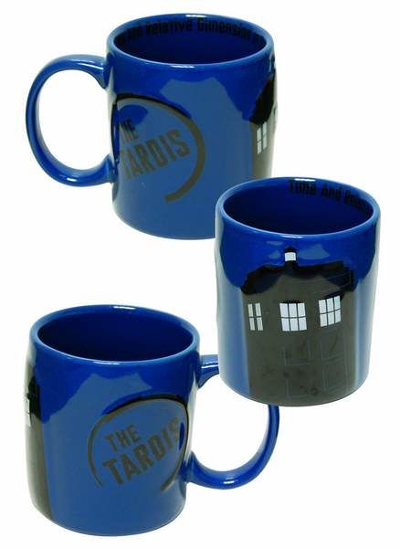 DOCTOR WHO TAZA TARDIS RELIEF