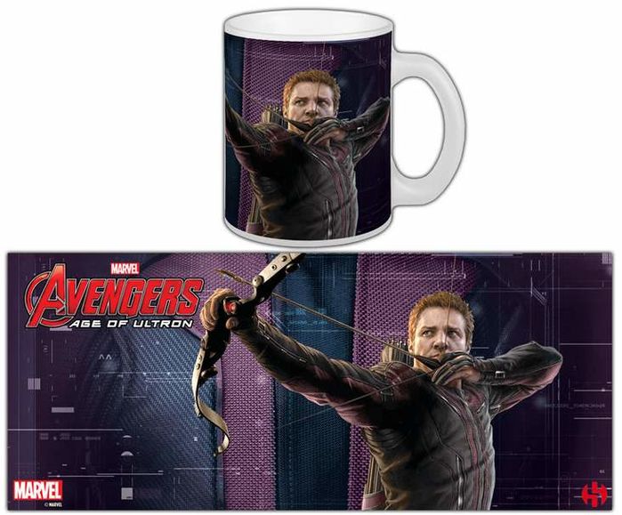 LOS VENGADORES LA ERA DE ULTRON TAZA OJO DE HALCON