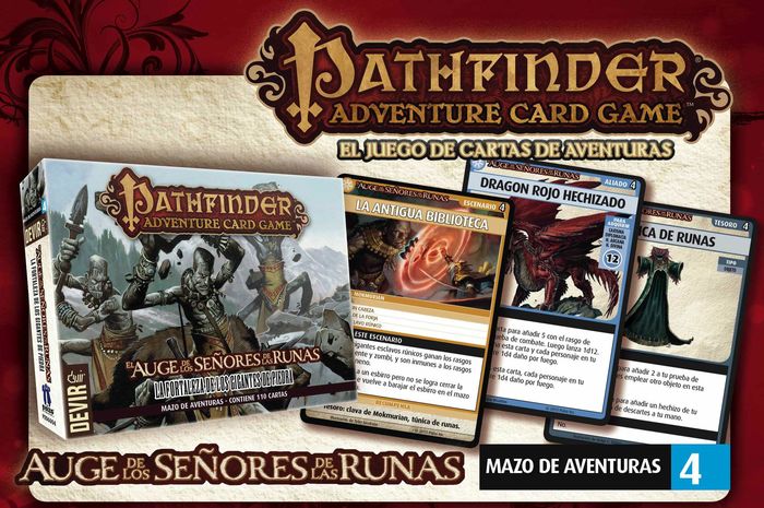 Portada de PATHFINDER ADVENTURE CARD GAME: MAZO DE AVENTURAS 4