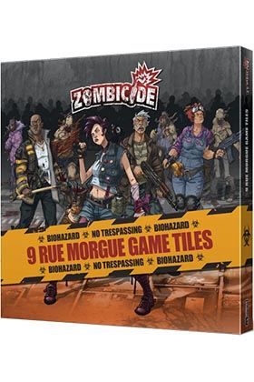 ZOMBICIDE. 9 RUE MORGUE GAME TILES
