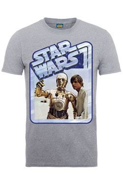 STAR WARS CAMISETA C3 LUKE POSTER T-M