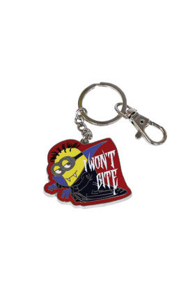 MINIONS LLAVERO METALICO MOSQUETON GONE BATTY