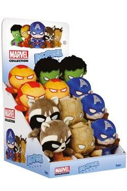 MARVEL COMICS PELUCHES 12 CM MOPEEZ
