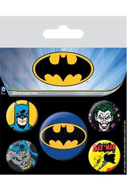 BATMAN PACK 5 CHAPAS