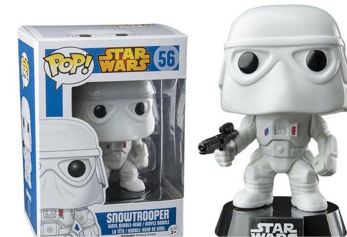 STAR WARS CABEZON SNOWTROOPER 10 CM VINYL POP