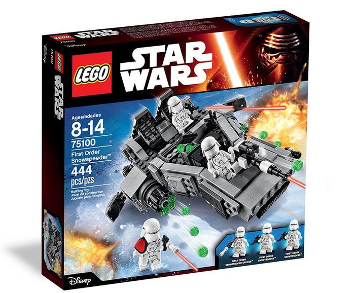 LEGO STAR WARS EPISODIO VII FIRST ORDER SNOWSPEEDER