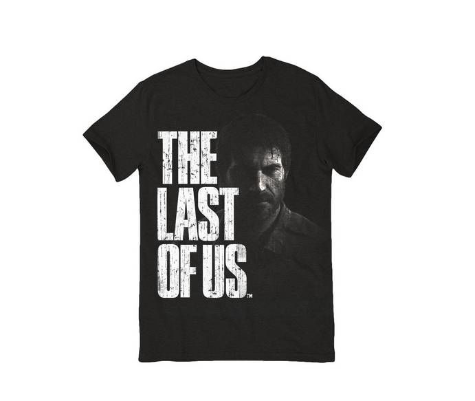 THE LAST OF US CAMISETA TEXT LOGO T-M