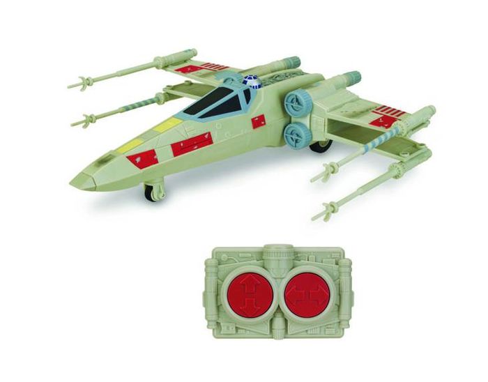 STAR WARS VEHICULO RADIOCONTROL CON LUZ Y SONIDO CLASIC  X-WING 26 CM