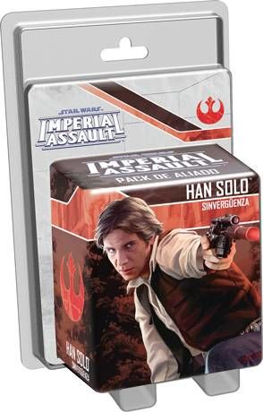 STAR WARS: IMPERIAL ASSAULT - HAN SOLO - PACK DE ALIADO